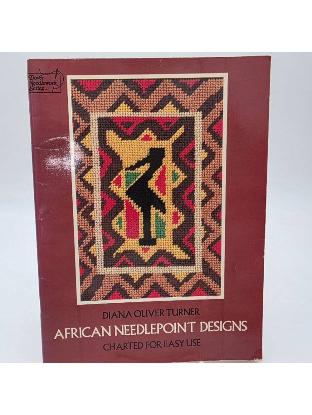 African Needlepoint Designs By Diana Oliver Turner Dover Needlework '76 Paperbac